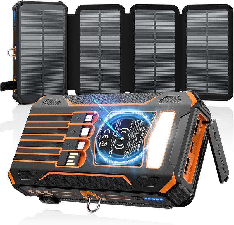 Solar Power Bank 48000mAh