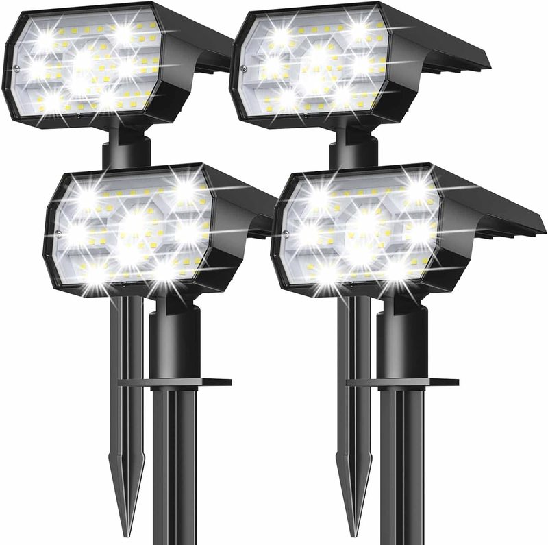 Solar Lights Outdoor Waterproof 4-Pack