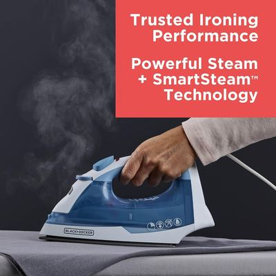 Steam iron features