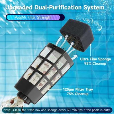 Pool vacuum features
